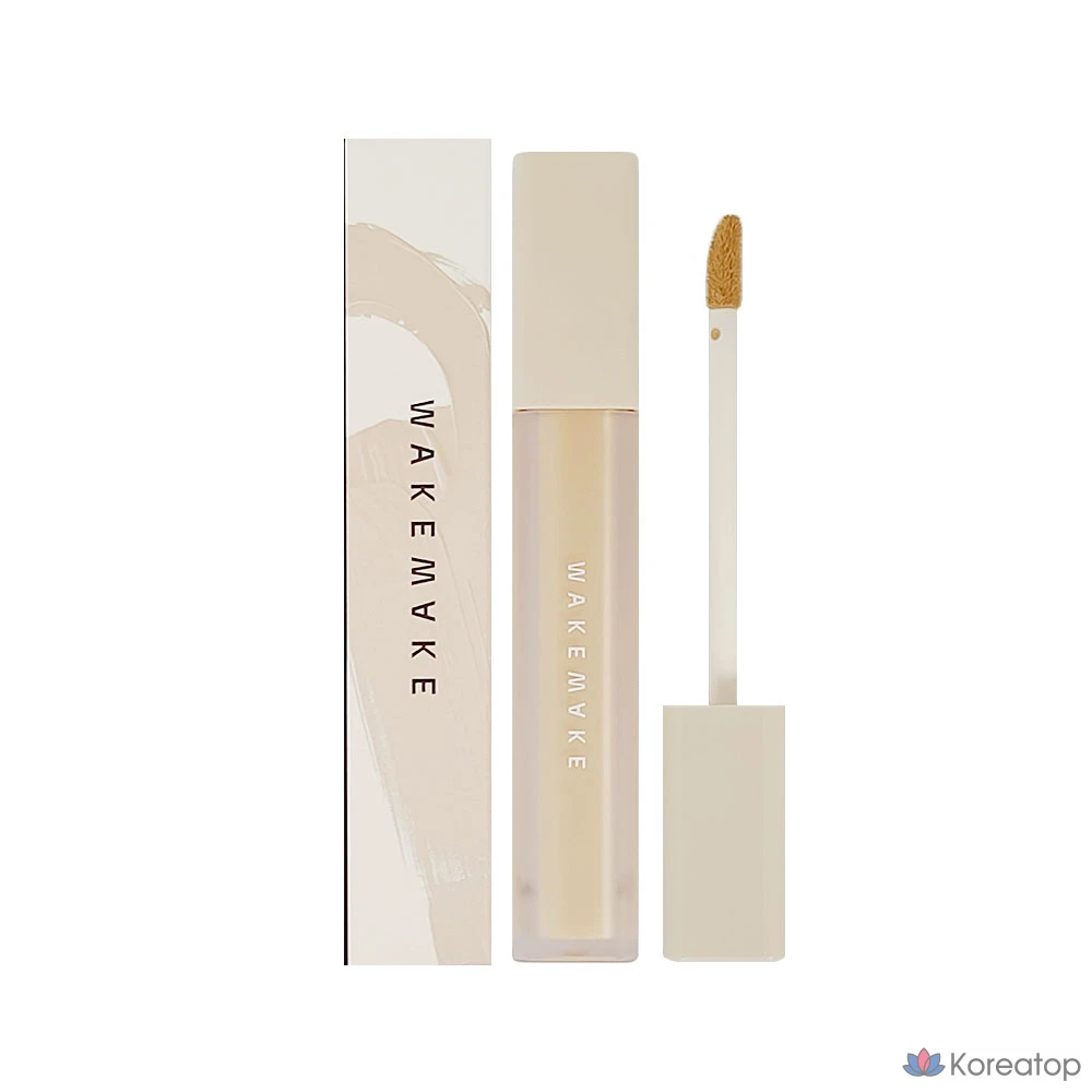 Консилер WAKEMAKE Defining Cover Concealer, № 21, оттенок Warm Ivory, 1 шт.