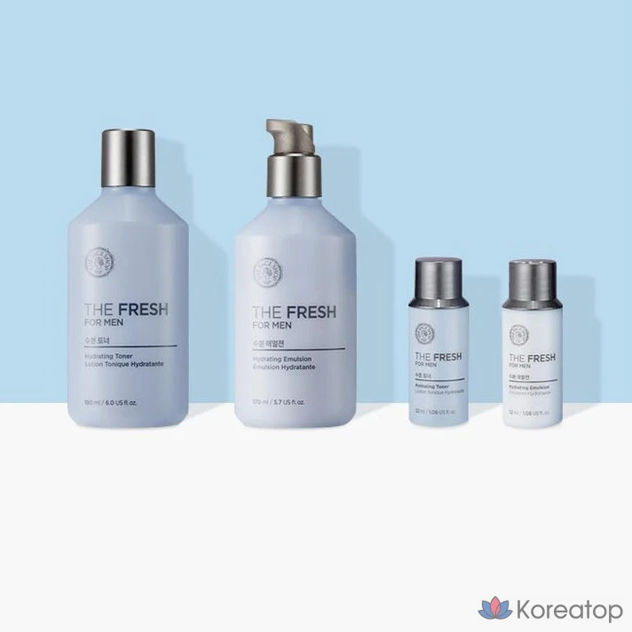 Набор The Face Shop The Fresh For Men Moisture из 2 предметов (3 комплекта), фото 5