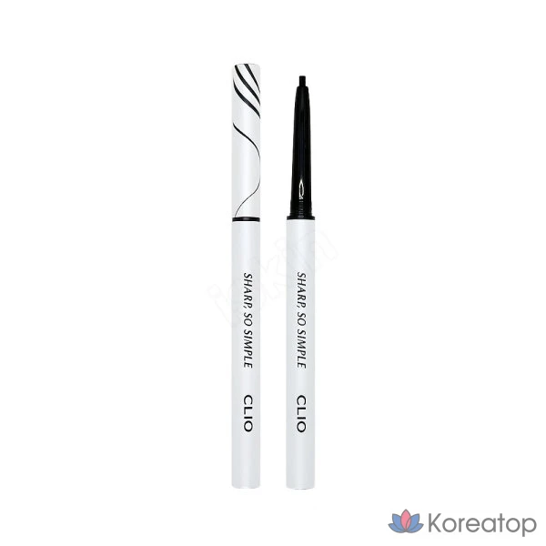 Водостойкий карандаш-подводка для глаз Clio Sharp So Simple, № 9, розовый