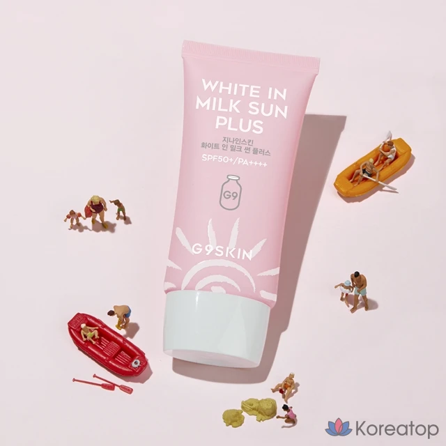 Солнцезащитный крем Gina Skin White in Milk Sun Plus SPF50+ PA++++, 1 шт., 40 мл