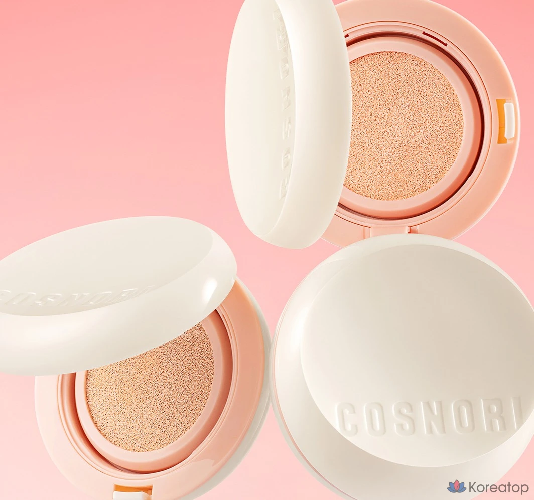 Матовая кушон Cosnori Fluffy Light 13 г, 00 Fairlight, 1 шт., фото 8