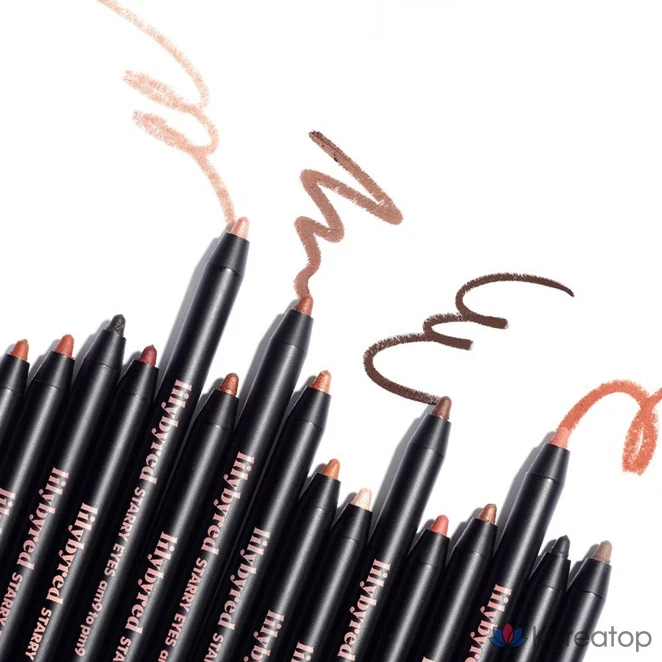 Гелевая подводка для глаз Lilybyred Stareyes Nine to Nine, 0,5 г, оттенок 07, матовый коричневый, 1 шт., фото 5