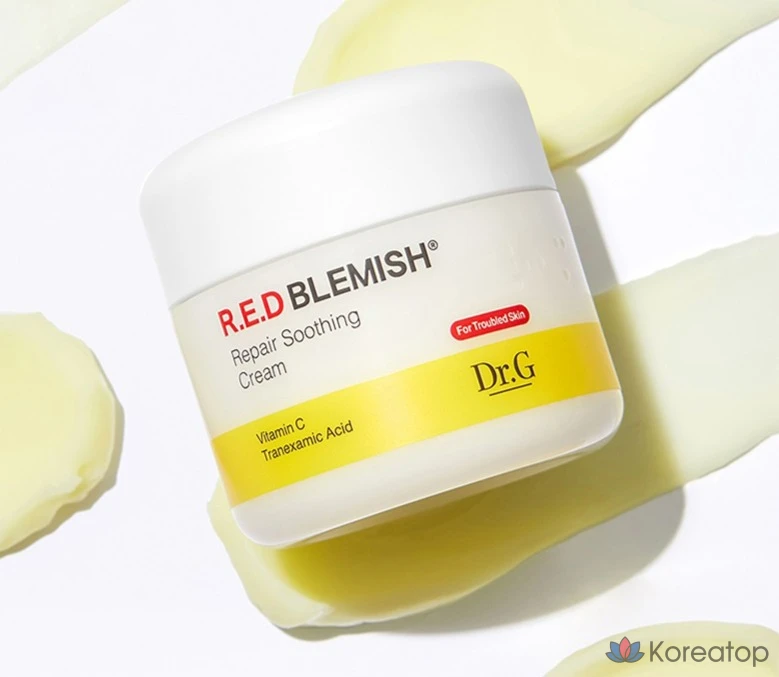 Успокаивающий крем Dr.G от красных пятен и следов от прыщей, 50 мл, 1 шт.