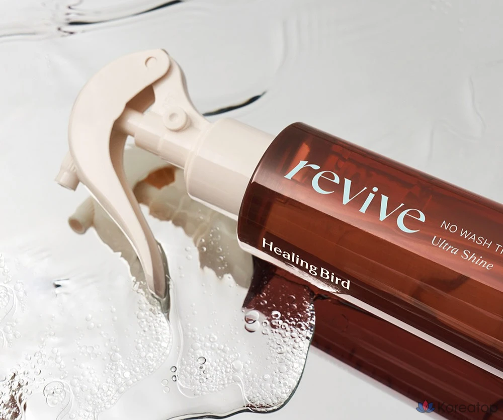 Набор для ухода Healing Bird Revive No-Wash Treatment Ultra Shine (200 мл + 32 мл), 1 шт.