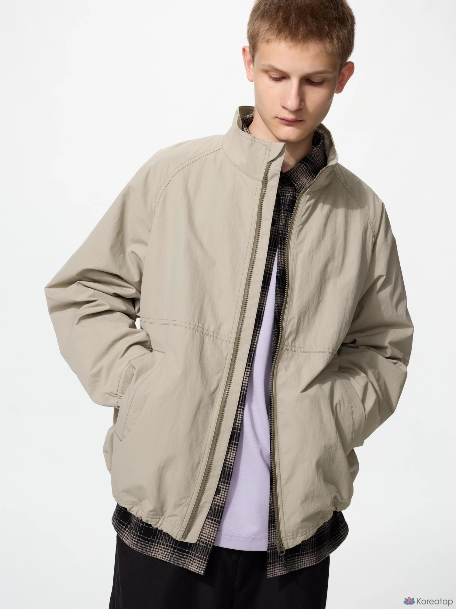 Куртка Uniqlo Windblock Stand Blouson