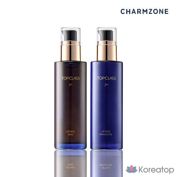 Набор для ухода за кожей Charmzone Top Class 7-го поколения из 2 предметов (успокаивающая охлаждающая эмульсия для проблемной кожи)