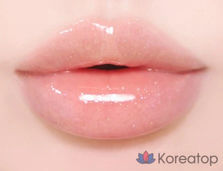 Тинт для губ Heartpercent Dot On Mood Top Coating Lip Plumper, оттенок 04 Warm Glitter, 6.5 г, 1 шт., фото 2