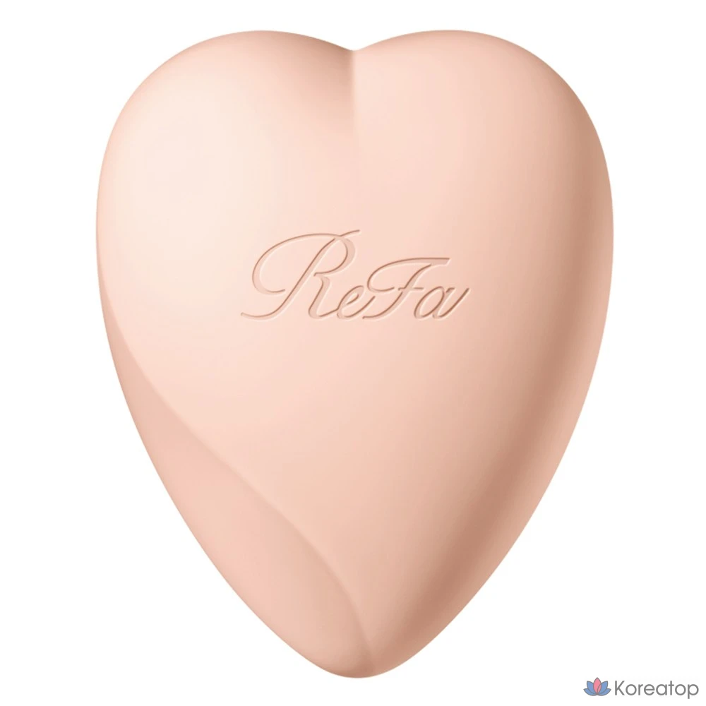 Расческа для волос ReFa Heart Brush for Scalp, оттенок Matte Peach, 1 шт.
