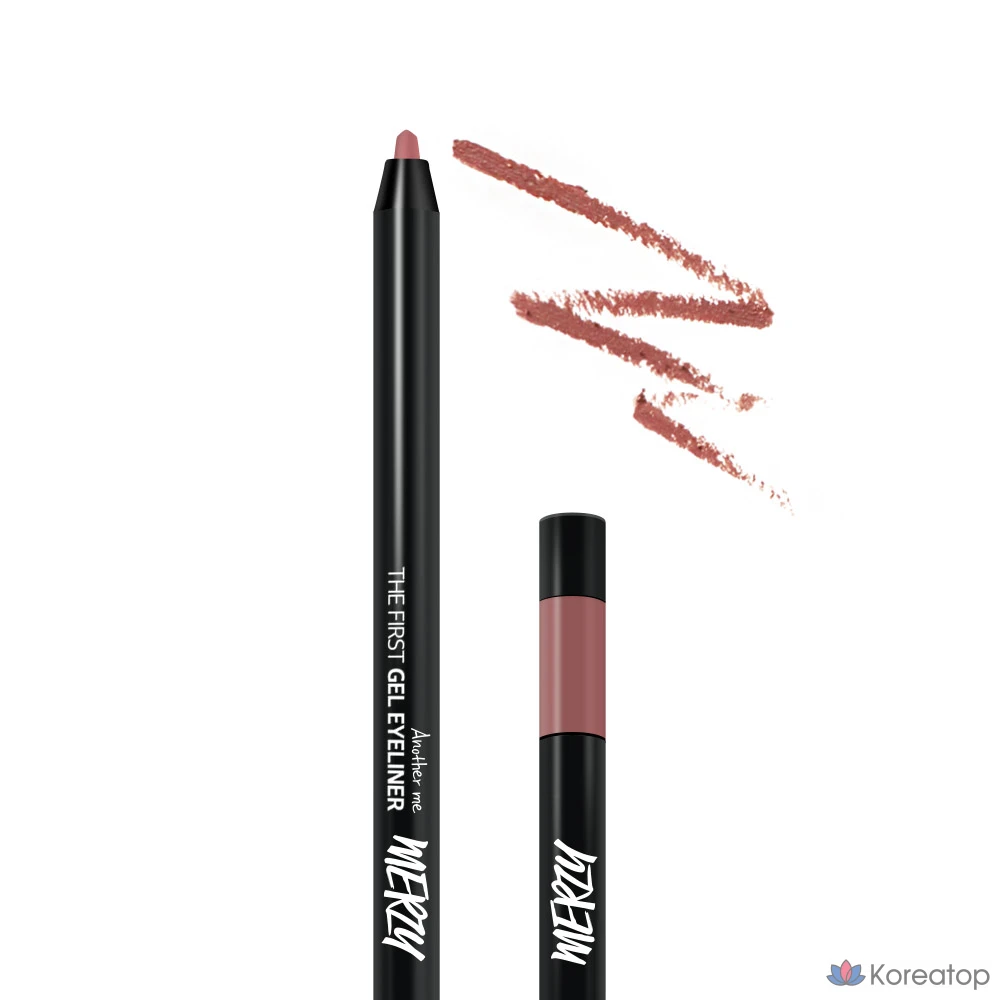 Гелевая подводка для глаз MERZY the First No-Fall, 0,5 г, оттенок G5 Rosy Burgundy, 1 шт.