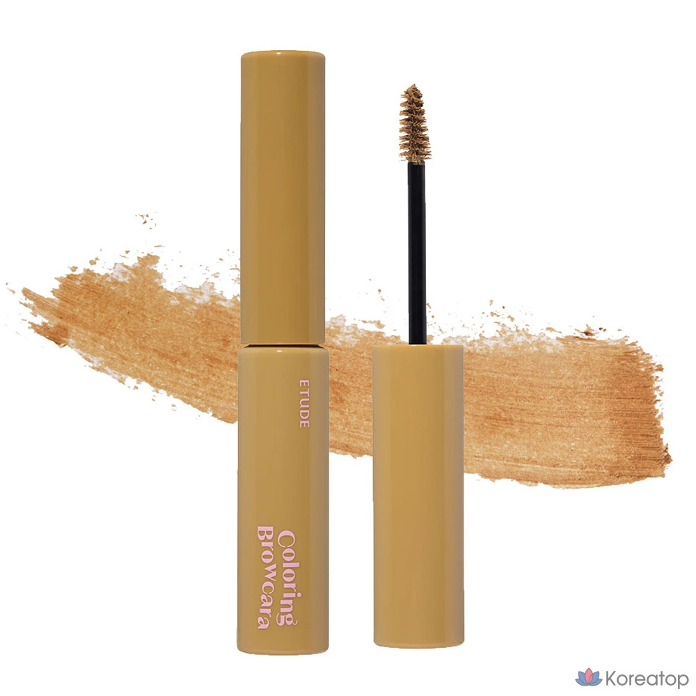 Etude House Drawing Eyes Coloring Browcara 6g, No. 4 Light Brown, 1 шт.