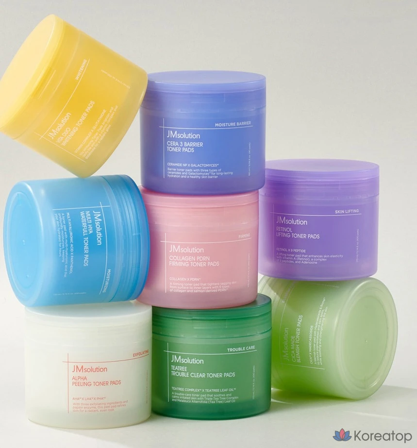 Тонизирующие подушечки JM Solution Cica Made Trace для успокоения кожи, 170 мл, 100 листов, 1 шт.