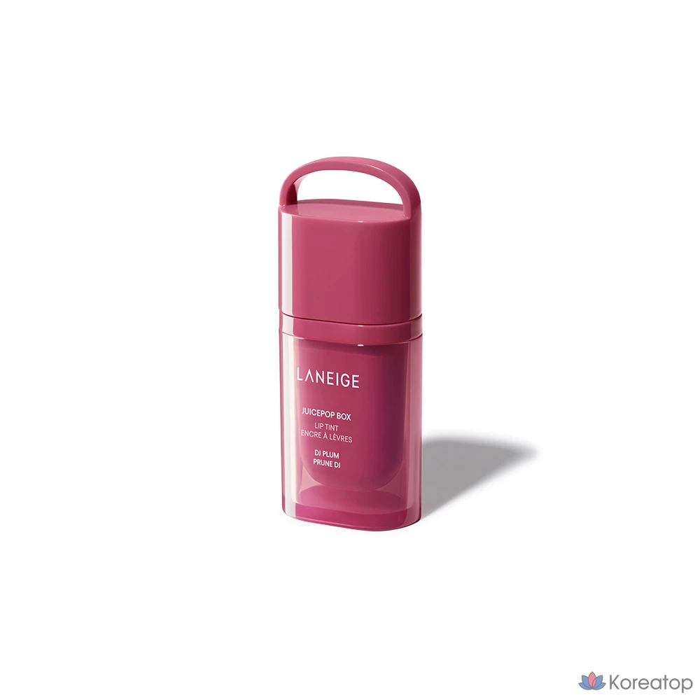 Тинт для губ LANEIGE Juice Pop Box Lip Tint, оттенок #7 DJ Plum, 4.5 г, 1 шт., фото 2