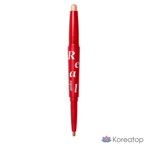 Палетка для макияжа глаз Espoir Real Eye Aegyo-sal Stick, персиковый цвет, 1 шт.