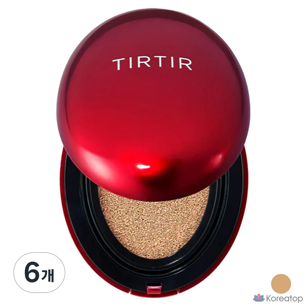 TirTir Mask Fit Red Cushion, 18г, 6 шт, 33 Вт Имбирь