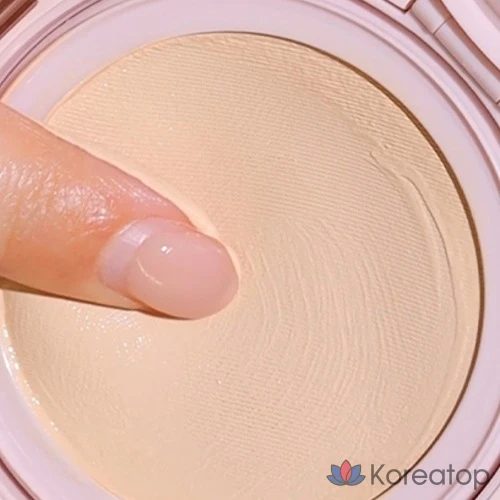 Набор тональных кремов Espoir Benatural Cushion 14 г + сменный блок 14 г, № 21, цвет слоновой кости, 1 шт., фото 8