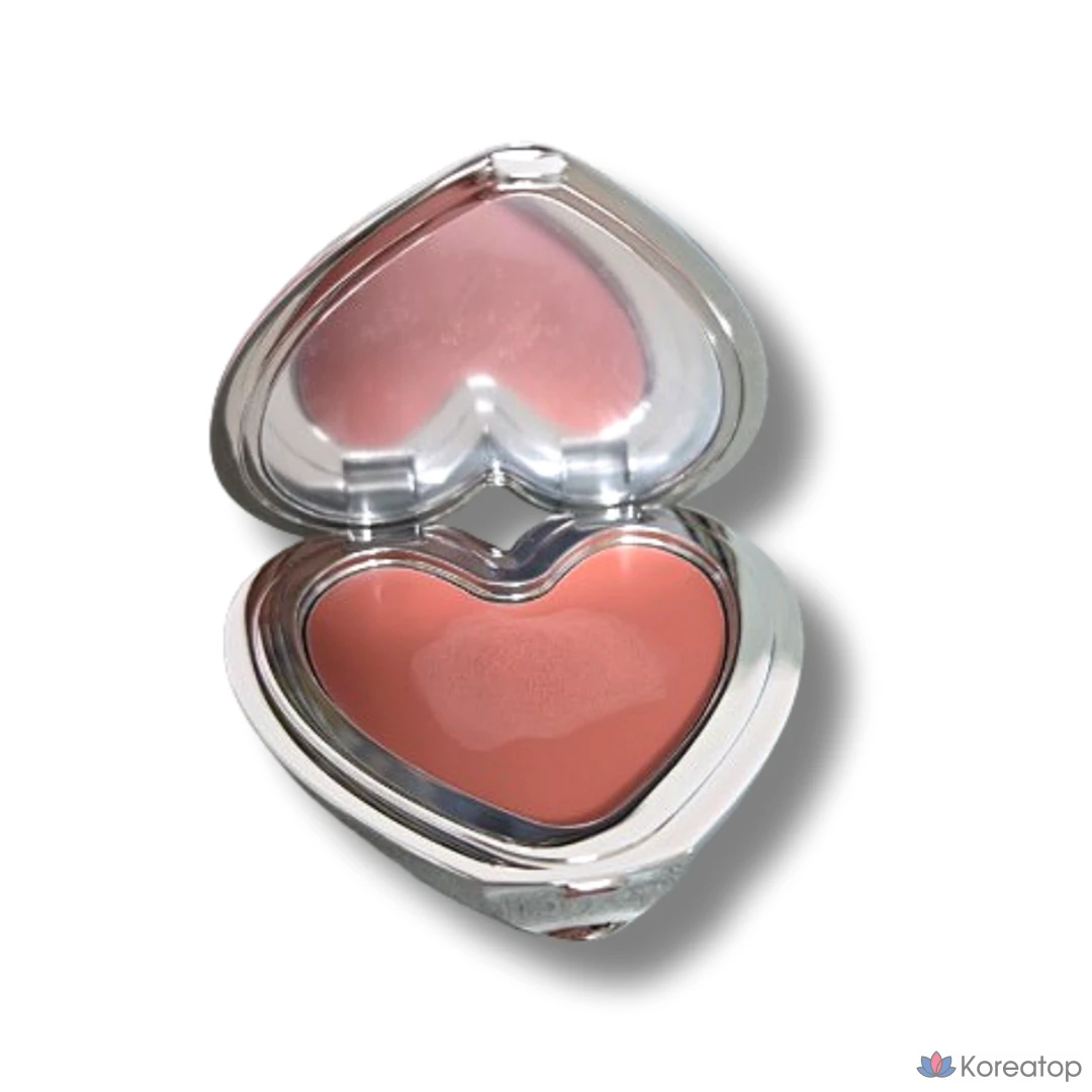 Мусс для щек Lilybyred Love Beam 3,8 г, 5 оттенков. Кремовые румяна Lilybyred, мягкие румяна, стойкие, Абрикосовый мусс, 1 шт.