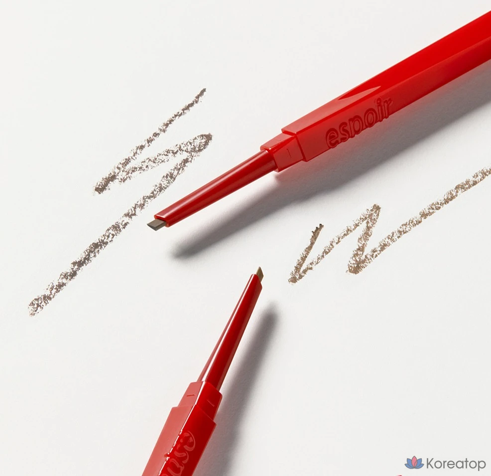 Карандаш для бровей Espoir The Brow Balance Pencil, 0,1 г, № 5, светло-коричневый, 1 шт., фото 5