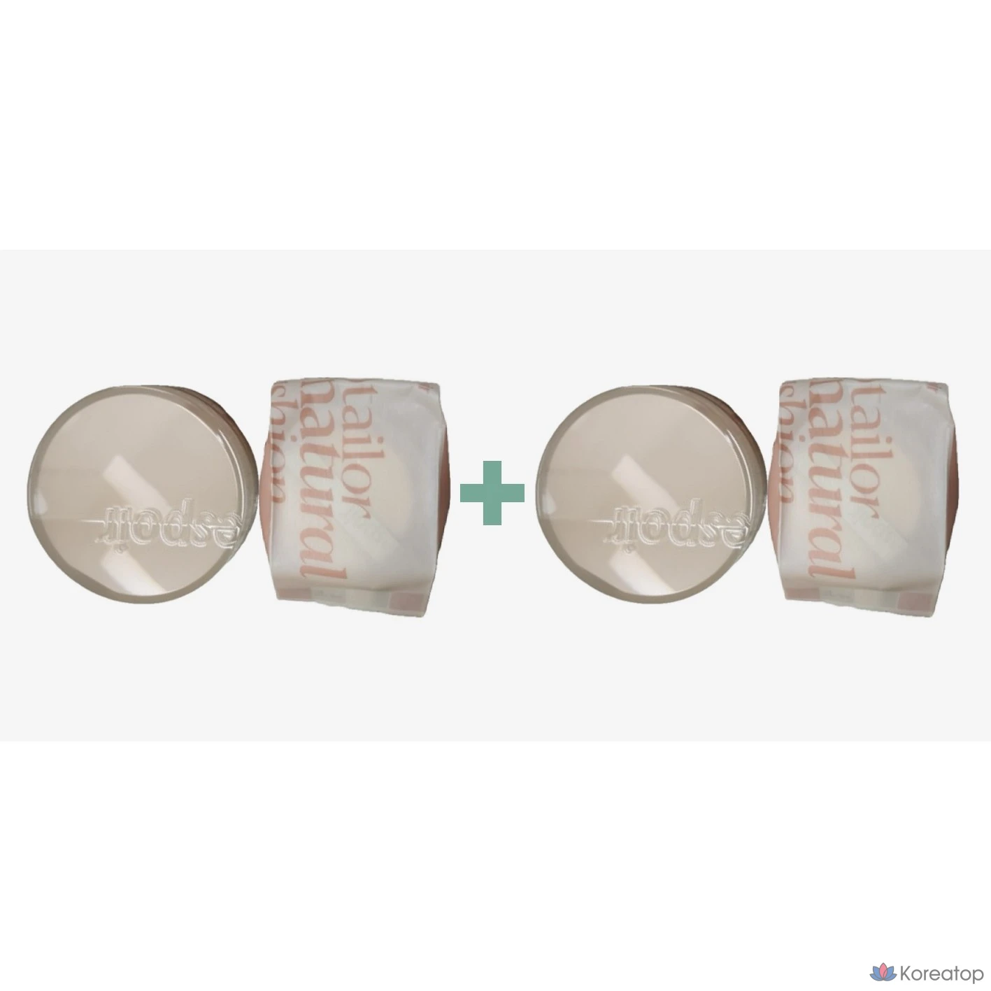 Тональный крем Espoir Pro Tailor Benatural Cushion 14 г + сменный блок 14 г, цвет слоновой кости, 1 шт.