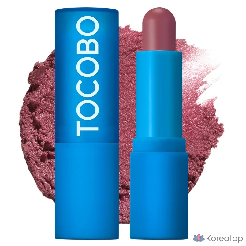 Бальзам для губ Tokobo Powder Cream, 035 Mauve Veil, 3,5 г, 1 шт.