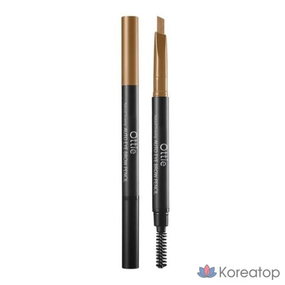 Автоматический карандаш для бровей Ottie Natural Drawing, 0,2 г, 05 светло-коричневый (светлый), 1 шт.