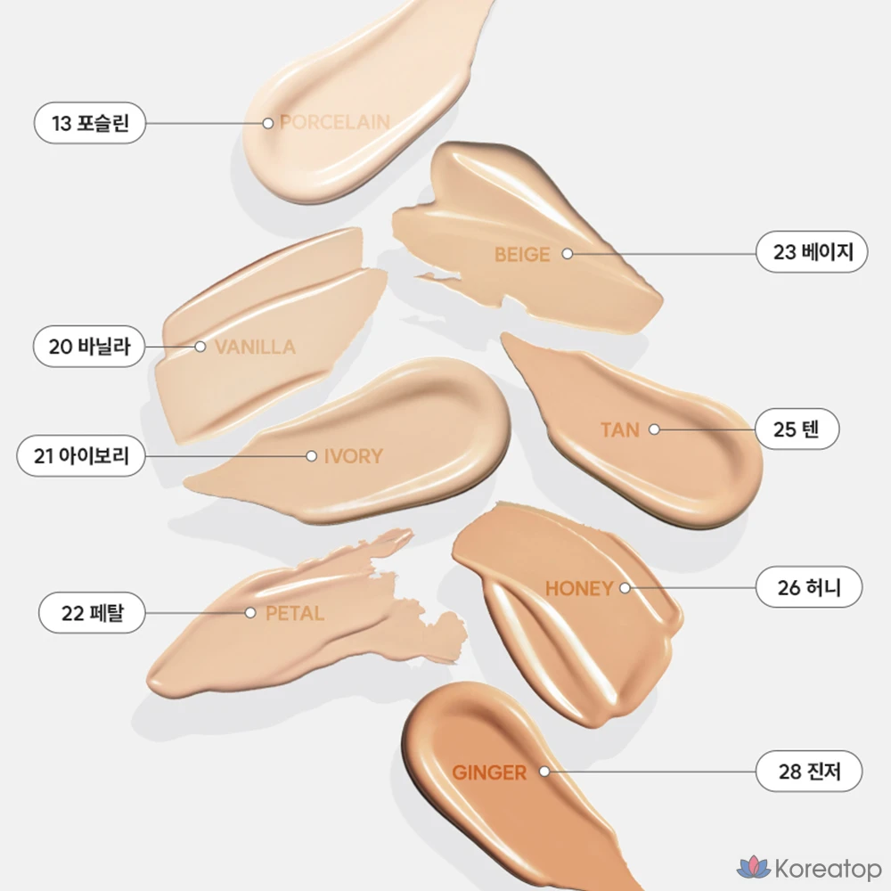 Сменный блок для тонального крема Espoir Volume Cushion, 13 г, SPF42 PA+++, № 13, фарфоровый, 1 шт., фото 4