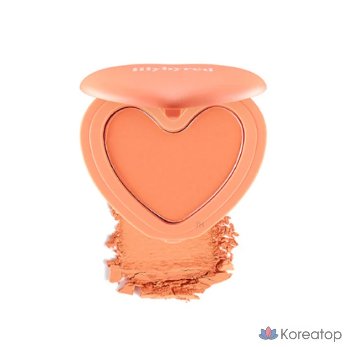 Lilybyred Love Beam Cheek Blusher, 4,7 г, 03 ORANGE, 1 шт.