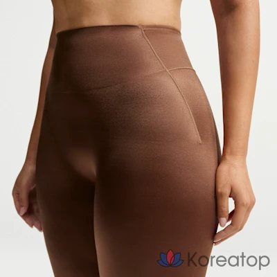 Леггинсы женские Nike Satin Shine High-Waist Bonded 26 Inch, фото 8