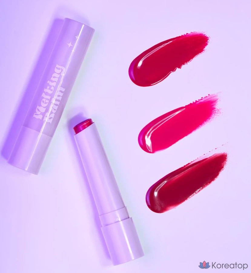 Бальзам для губ Derma Factory Glow Melting Lip Balm, RS01 Rose Perfection, 2,3 г, 1 шт., фото 7