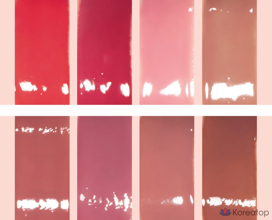 Блеск для губ ROM&ND Glasting Color Gloss Lip Tint, оттенок 08 Cherry Up, 1 шт., фото 4