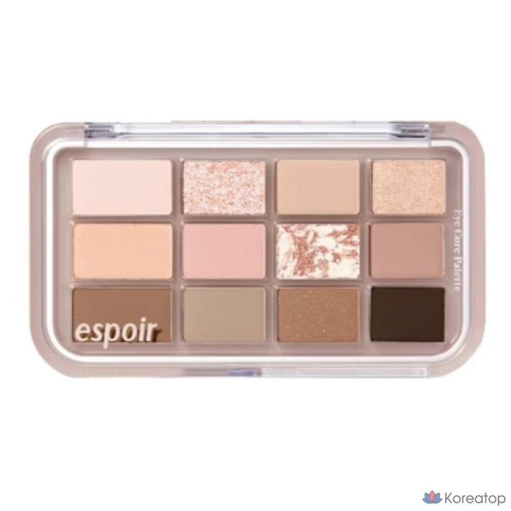 Палетка теней для век Espoir Eye Core Palette, № 6, оттенок «Медовый овсяный латте», 1 шт.
