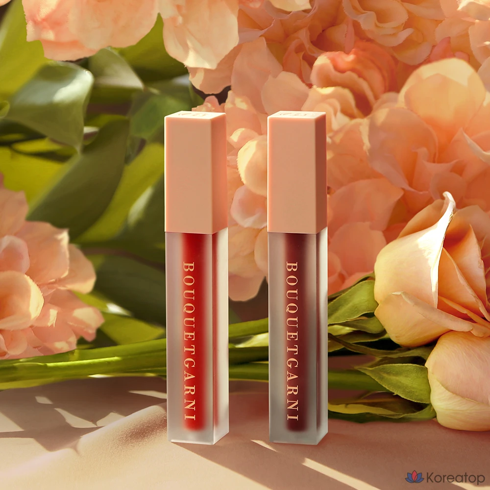 Тинт для губ Bouquet Garni Blossom Velvet Lip Tint, оттенок 06 Pink Muhly, 1 шт., фото 8