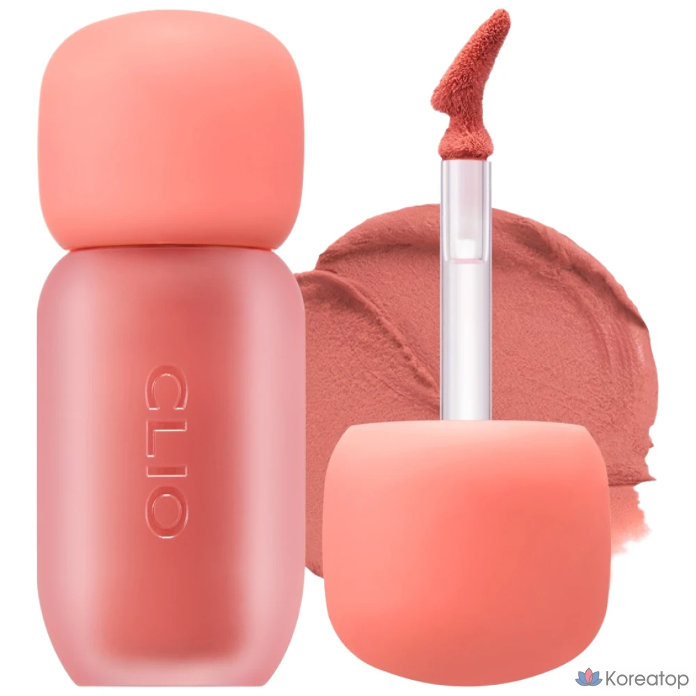 Clio Volume Mate Tint, Gloss/Blur, 101 Cotton Tangerine Blur, 3,8 г, 1 шт.