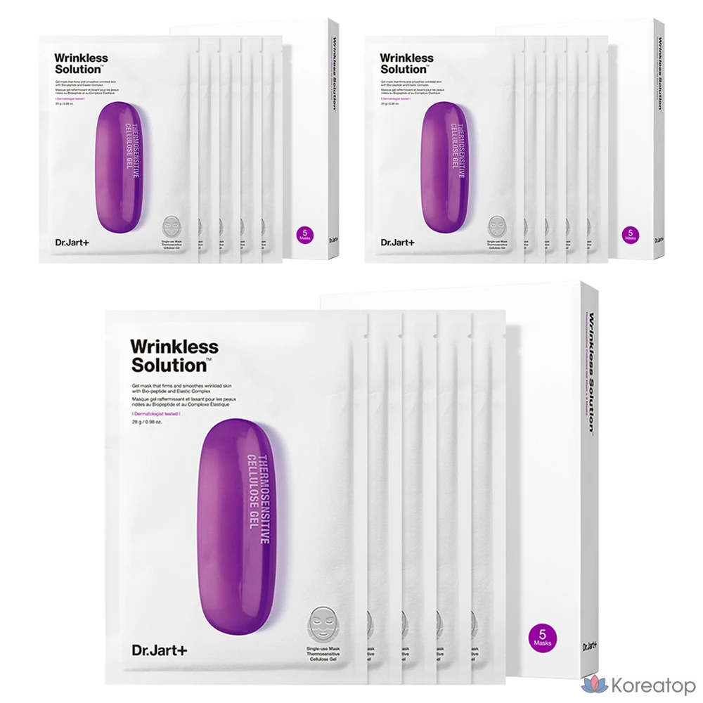 Dr. Jart+ Dermask Intrajet Wrinkleless Solution, 5-pack, 3-pack