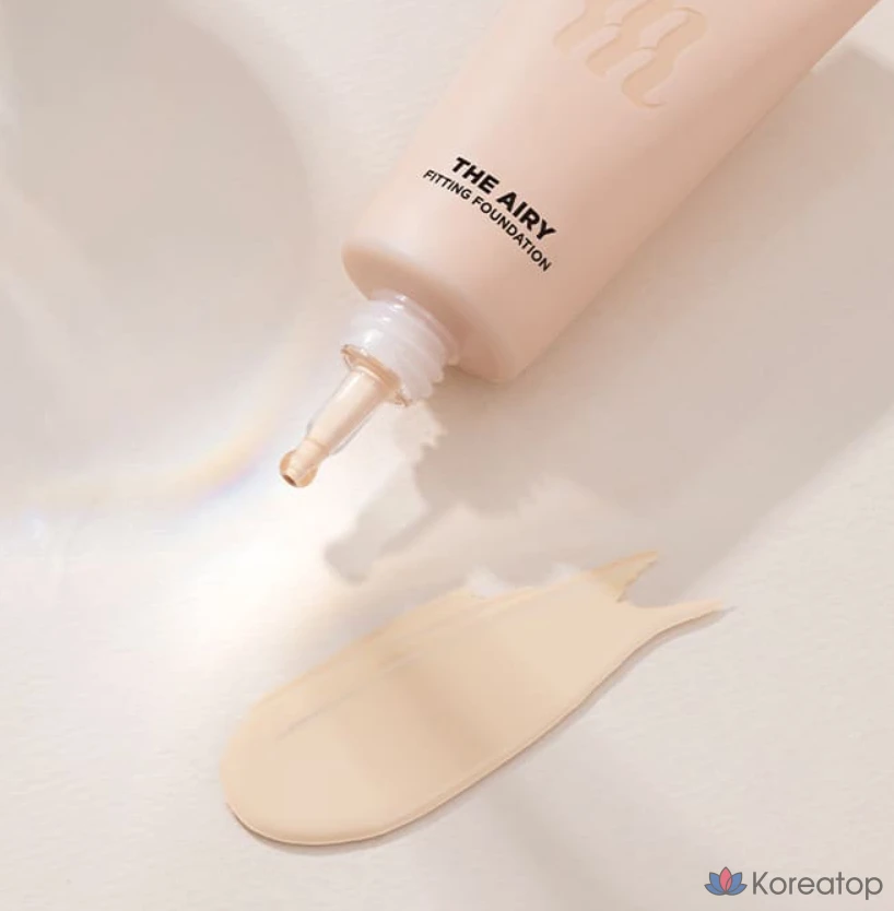 Тональный крем MERZY the Airy Fitting Foundation, 30 мл, оттенок AF2 Vanilla, 1 шт., фото 8