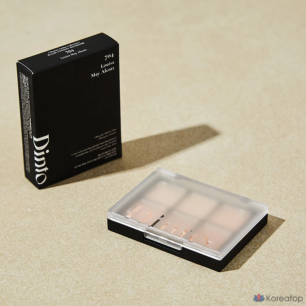 Тени для век Dinto Blurfinish, 704 Louisa May Alcott, 1 шт., фото 3