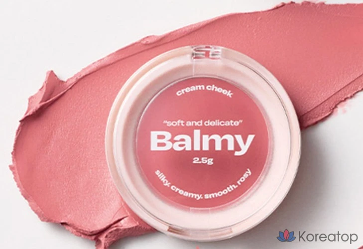 Кремовые румяна ALTERNATIVE STEREO Bami Cream Cheek, 2,5 г, 1 шт., 5 нежных роз, фото 2