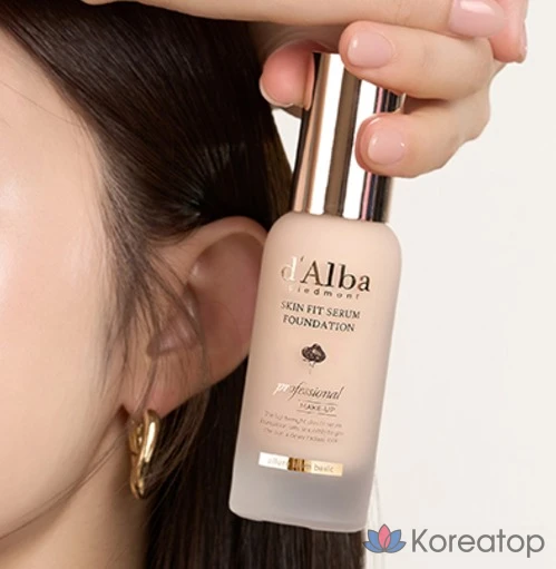 Шпатель для тональной основы D'alba Skin Fit Serum Foundation Spatula, 40 мл, 1 шт., № 23