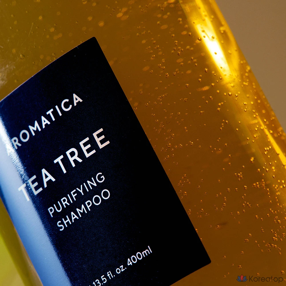 Очищающий шампунь с маслом чайного дерева Aromatica, 400 мл, 1 флакон.