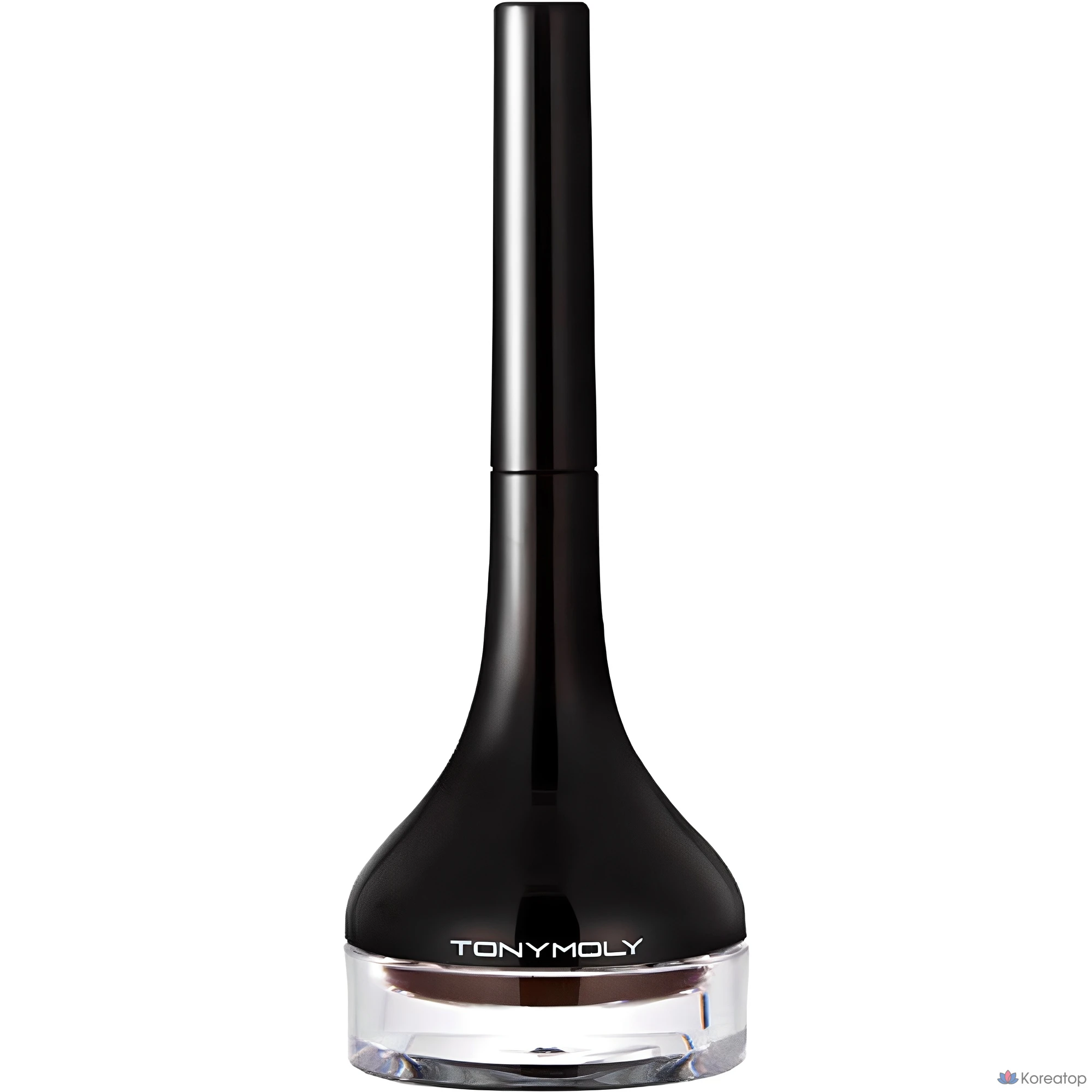 Гелевая подводка для глаз Tony Moly Back Gel Eyeliner с длинной кистью, № 2, коричневая, 1 шт.