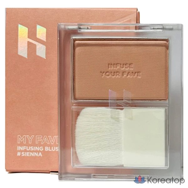 Румяна Holika Holika My Favorite Infusing Blush 5.5g (№ 07 Sienna), № 07 Sienna, 1 шт.
