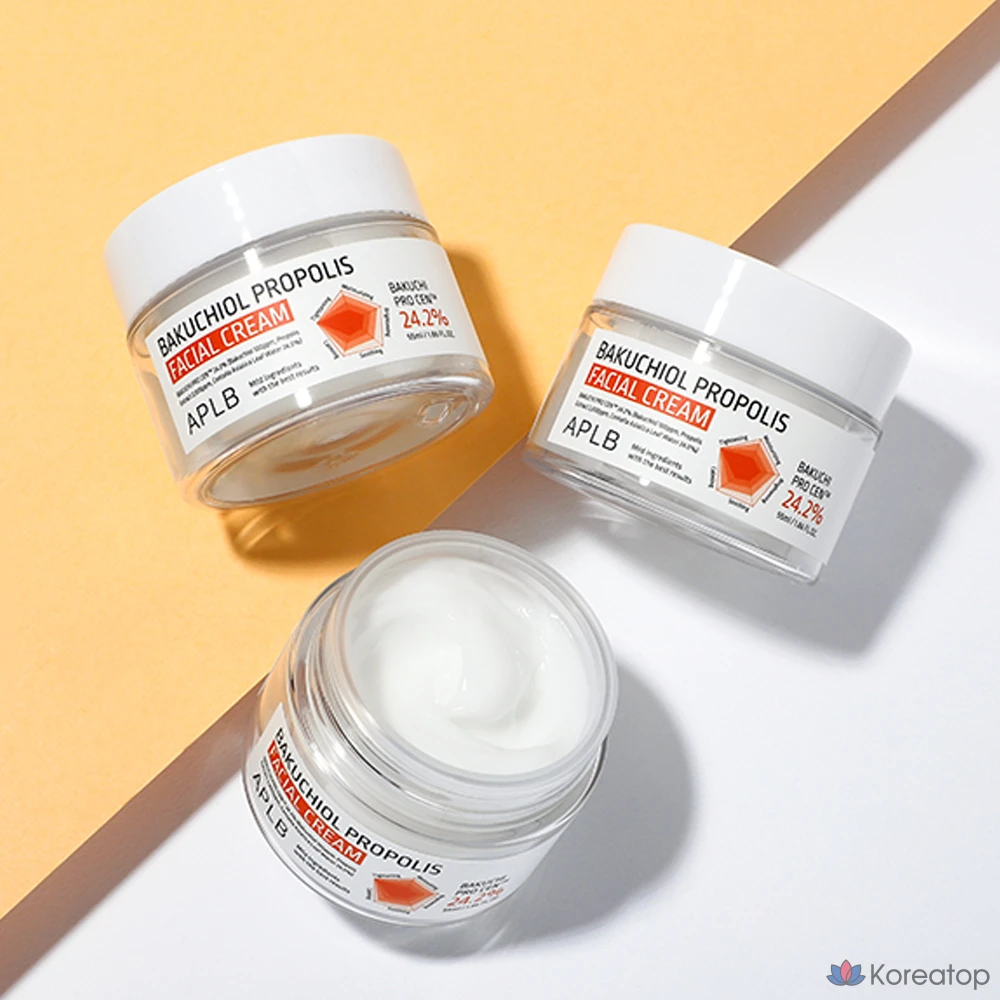 Крем для лица APLB с бакучиолом и прополисом, 55 мл, 1 шт.