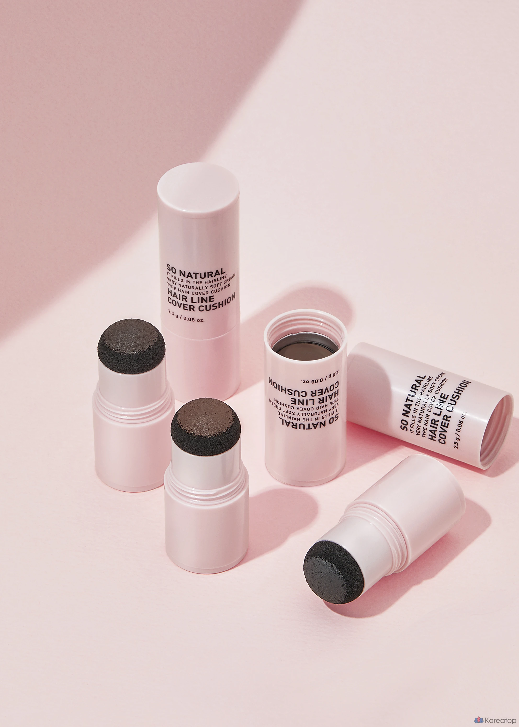 Тональный крем So Natural Hairline Cover Cushion, 2.5g, натуральный черный, 1 шт., фото 5