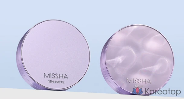 Тональный крем Missha Layering Fit Cushion Foundation Semi Matte, 14 г, № 21 Fair, 1 шт., фото 3