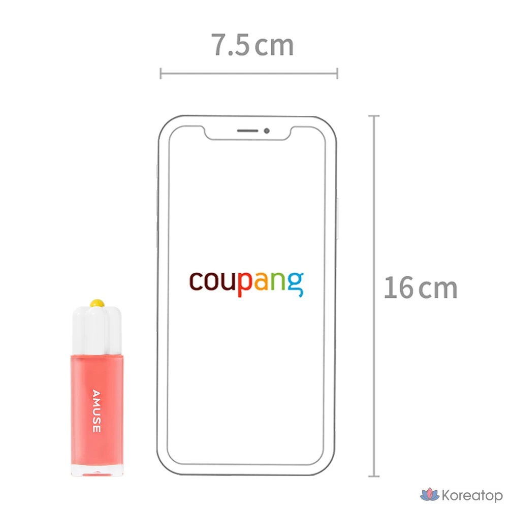 Тинт для губ AMUSE Dew Tint, оттенок 04 Pomelo Nude, 1 шт., фото 7