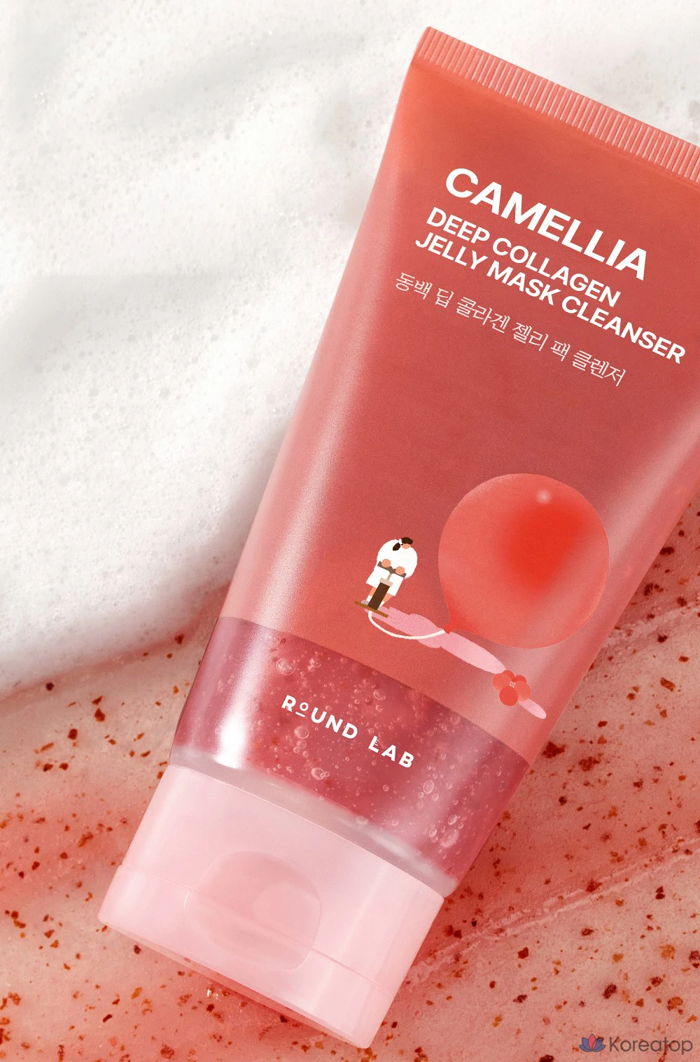 Очищающее средство Round Lab Camellia Deep Collagen Jelly Pack Cleanser, 150 мл, 1 шт.