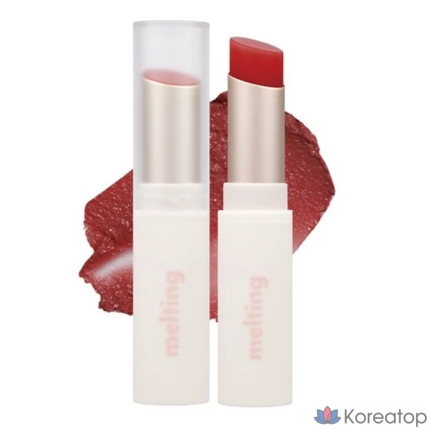 Fig Merge Glossy Melting Tinted Color Lip Balm, GL3, 4 г, 1 шт.