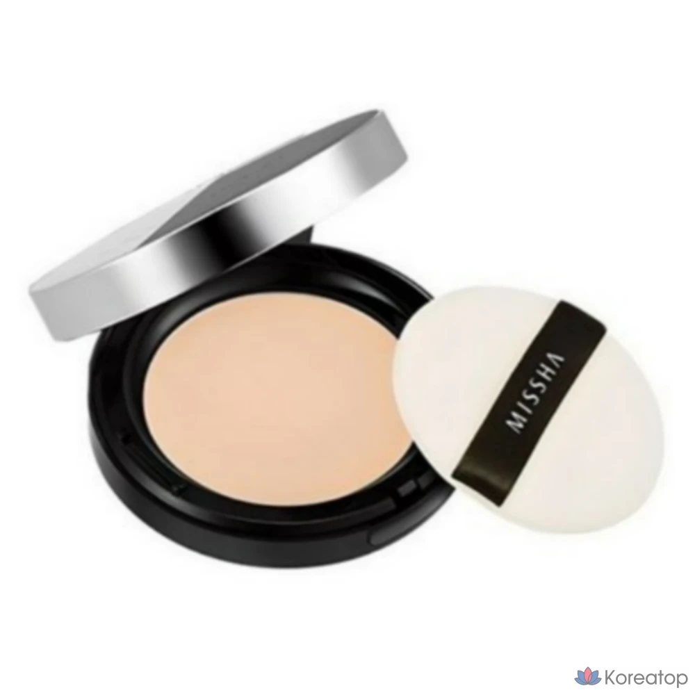 Пудра компактная Missha Pro Touch Powder Pact, оттенок Medium Beige, 10 г, 1 шт.