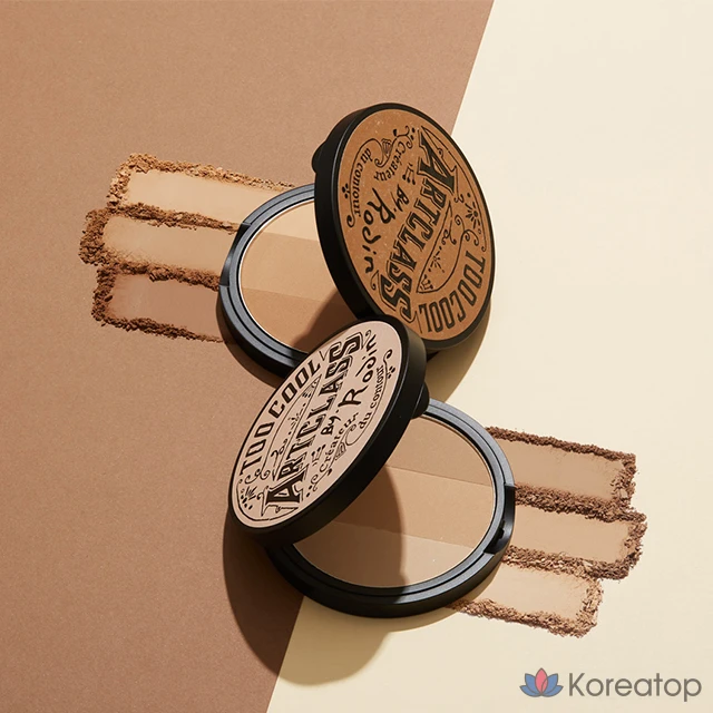 Набор для рисования Too cool for school Art Class от Rodin: тени 9,5 г + кисть для контурирования Dual Contur, классическая, 1 шт., фото 6