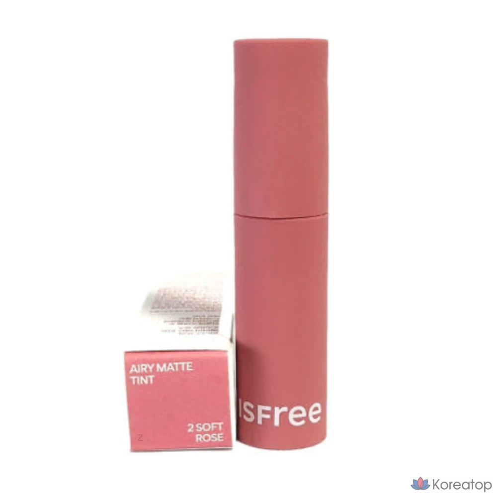 Innisfree Airy Matte Tint, 3,8 г, оттенок 02 Soft Rose, 1 шт.