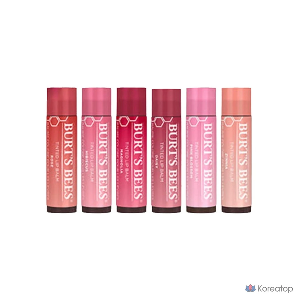 Тонированный бальзам для губ Burt's Bees, гибискус, 4,25 г, 1 шт., фото 4